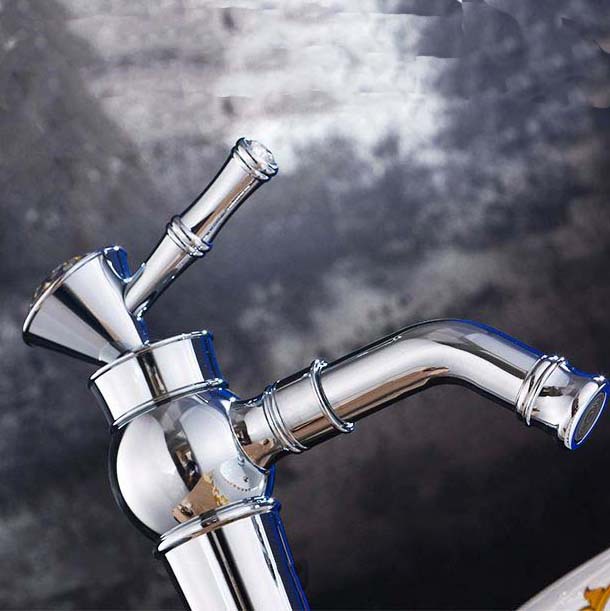 modern chrome finish brass faucet,bathroom faucets,basin faucets, tall high bathroom sink faucet toilet tap 329