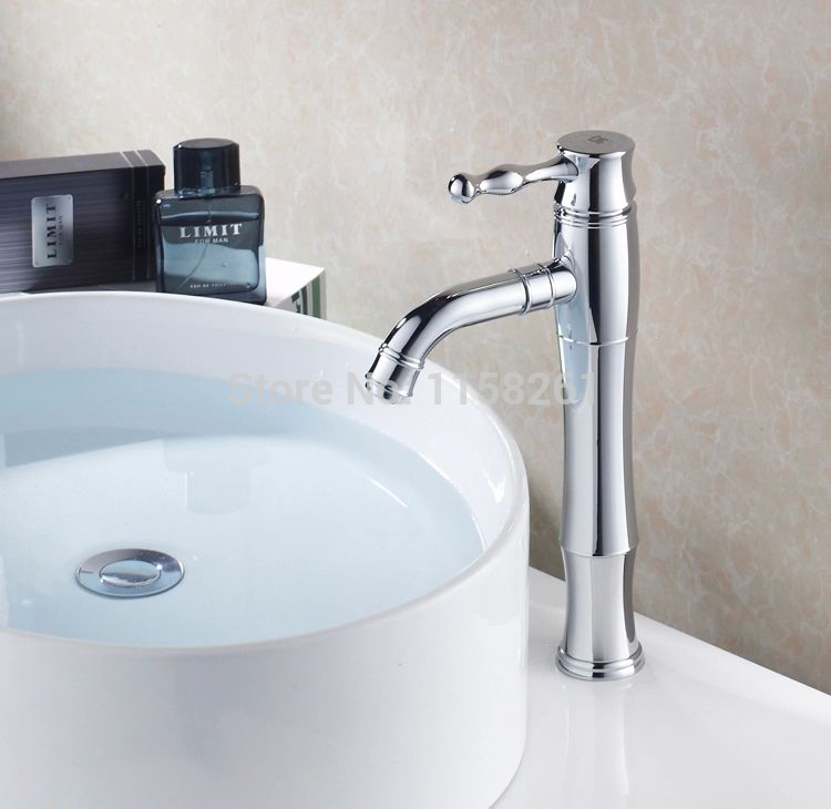 new solid brass chrome kitchen swivel sink mixer tap faucet vanity faucet washbasin faucet 2014 new arrivalhj-9015