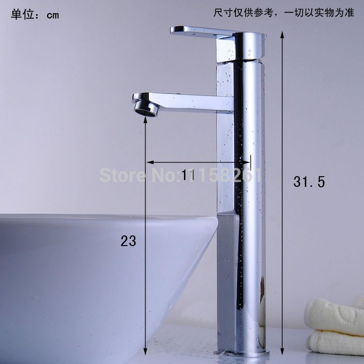 new style long neck brass chrome bathroom basin sink faucets water tap mixer contemporary faucet torneiras hj-8017