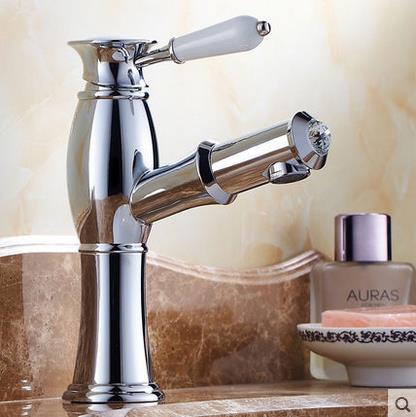 pull out basin mixer sink tap copper basin faucet water taps vanity washbasin faucet bathroom faucet 8580