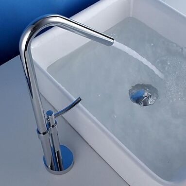 single hole bathroom faucet vessel sink mixer tap basin faucet for bathroom