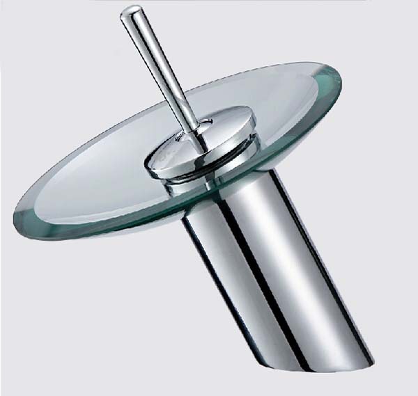 tempered glass faucet waterfall basin vessel sink faucets mixer tap torneira banheiro glass waterfall faucet mixer tap