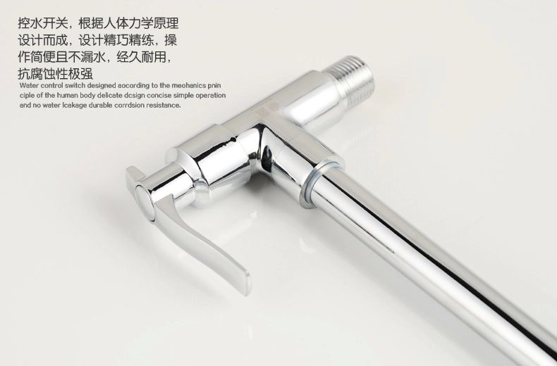 copper heightening table type wash basin cold water faucet wall pots vegetables single cold kitchen faucet zj-6701-b