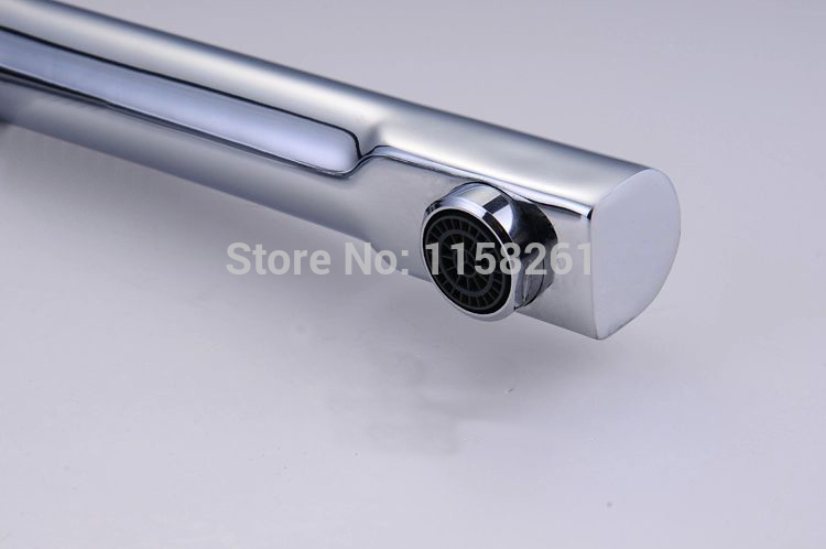 new concept chrome single lever kitchen swivel sink mixer tap faucet vessel vanity faucet kitchen faucet hj-8046