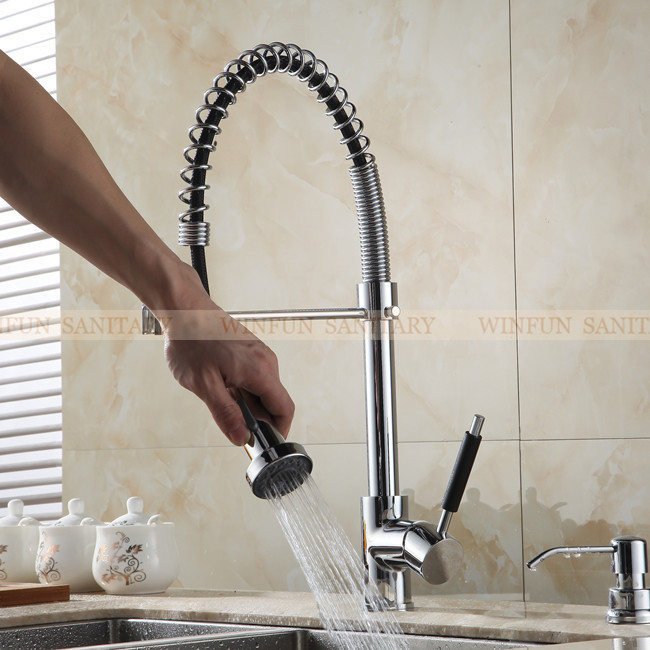new kitchen faucet pull out kitchen mixer sprayer torneira cozinha kitchen sink tap tall kitchen faucets gyd-5103l