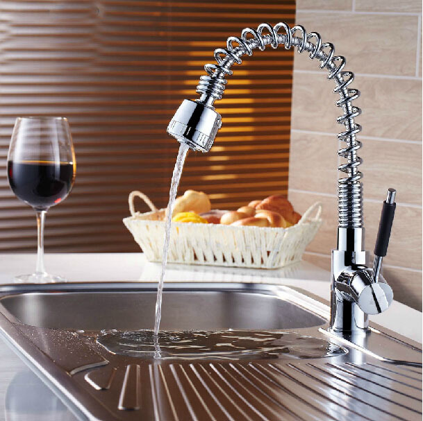 good quality chrome brass and cold water kitchen vessel sink faucet deck mounted one hole
