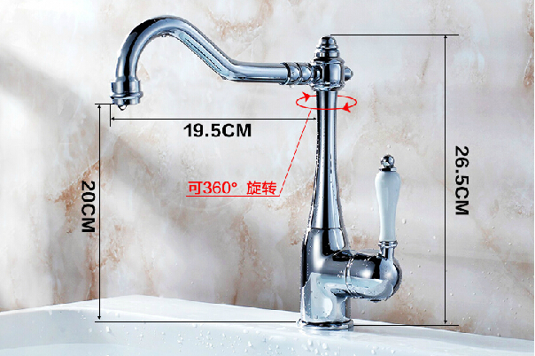 single ceramic handle brass cold basin sink faucet deck mount chrome finished one hole