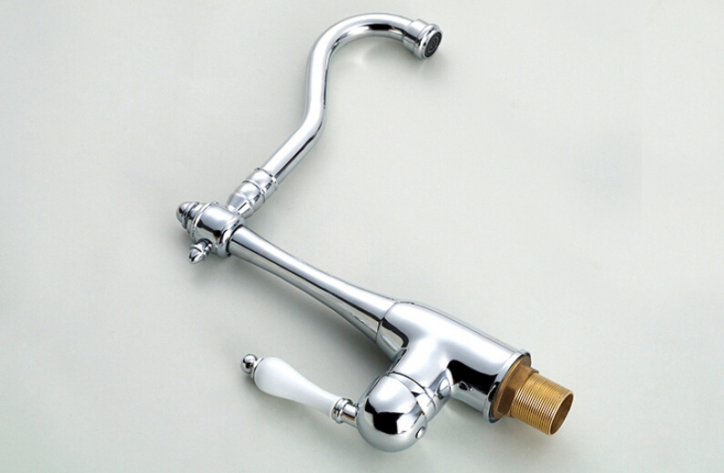 single ceramic handle brass cold basin sink faucet deck mount chrome finished one hole