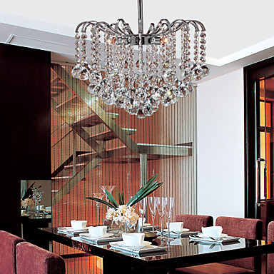 110v-220v luxuriant modern led crystal chandelier with 5 lights, lustres de crystal,lustre de cristais
