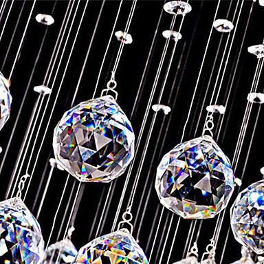 ac110v-220v led modern crystal 5 light ceiling chandelier , lustres de cristal,lustre de crystal