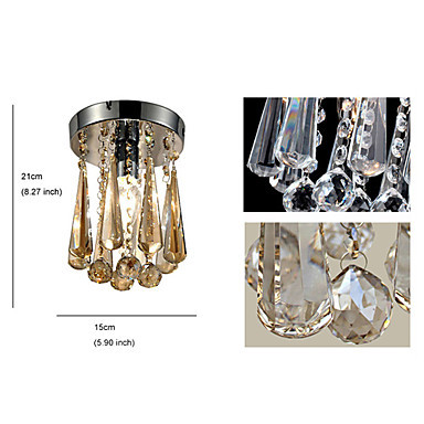 ac110v-220v luxury led modern crystal ceiling chandelier light lamp, lustres de cristal,lustre de crystal