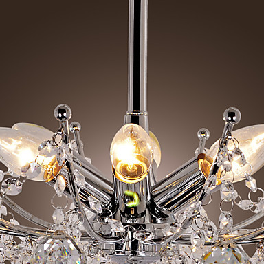 flush mount modern led crystal ceiling lamp with 3 lights for living room light home indoor lighting fixture lustres
