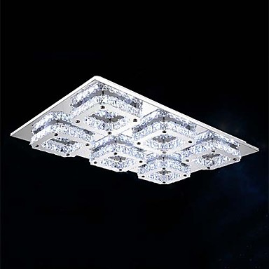 flush mount modern led crystal ceiling light lamp home lighting lustres de cristal