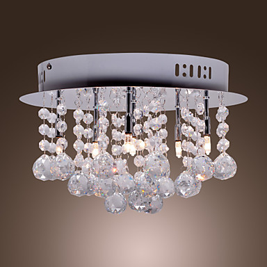 led modern crystal ceiling lights lamp for living room, lamparas de techo