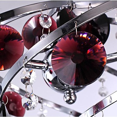 led modern crystal pendant light lamp for dinning living room, 1 light, lustres e pendentes ,lustre de cristal