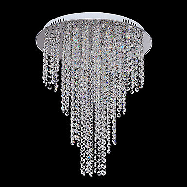 luminaire, modern led crystal ceiling lamp light with 8 lights for living room home lighting lustre de sala