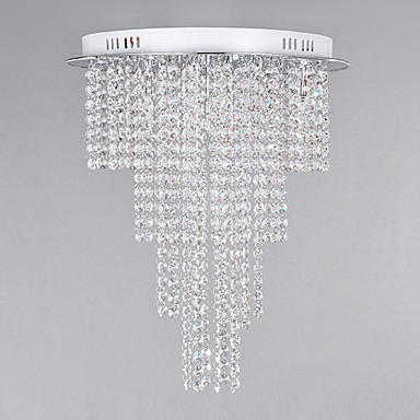 luminaire, modern led crystal ceiling lamp light with 8 lights for living room home lighting lustre de sala