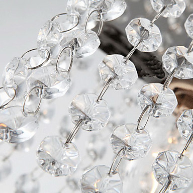 lustre flush mount,led modern crystal ceiling lamp lights with 1 light for living room lighting