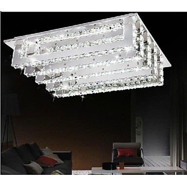modern led crystal ceiling light lamp home lighting lustres de cristal