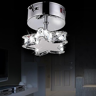 plafonnier modern crystal led porch ceiling lights for living room lamp,luminaria lustres de sala teto