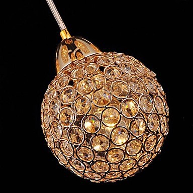 golden led modern crystal pendant light lamp with 8 lights for living dining room ,luminaire lustres de sala cristal
