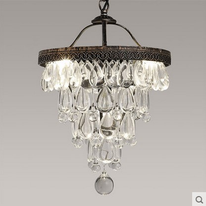 luminaire led vintage crystal pendant light with 4 lights indoor lighting,lustre cristal sala teto