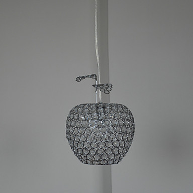 modern led crystal pendant lights lamp with 1 light for living room,lustre de cristal,lustres e pendentes