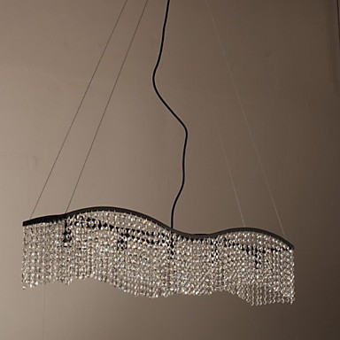 unique design led crystal pendant lights lamp for dining room modern,lustres de cristal sala teto