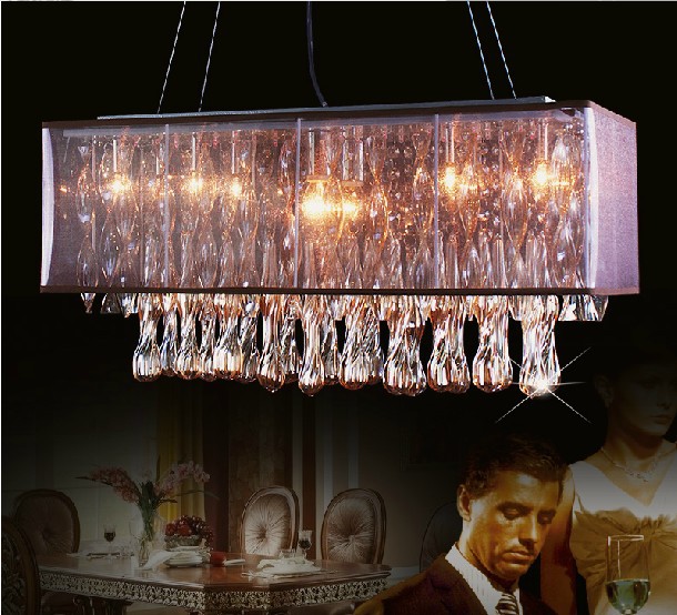 dining room crystal pendant lights red win crystal top grade crystal lighting lamp rectangle pendant crystal dining room lights