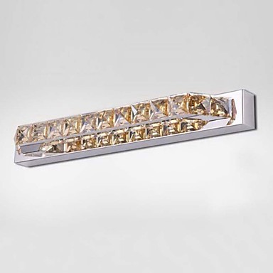 lustre,modern crystal led bathroom wall lamp mirror light with 7 lights for bedroom living room wall sconce
