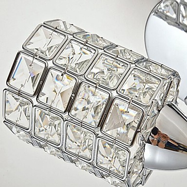 wall sconce modern 3w k9 led creative crystal wall lights lamp with 1 light for home lighting