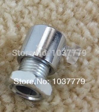 50pcs/pack metal grips for cable lock 15mm screw tube cord screw wire ceiling plate connect for pendant lamp