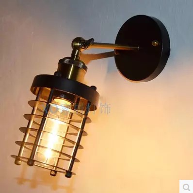 60w america retro loft style vintage industrial wall lamp edison wall sconce arandela lamparas de pared