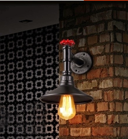 60w industrial pipe lamp vintage wall lights for home in retro loft style edison wall sconce fixtures lampara pared