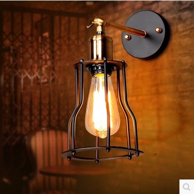 60w loft retro lamp edison vintag wall lamp light for home industrial wall sconce american style,