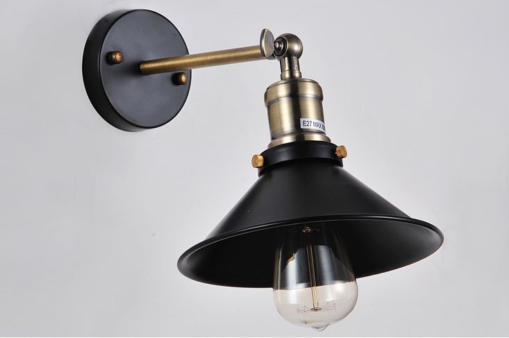 60w loft style retro lamp industrial vintage wall lights for home arandelas, edison wall sconce lampara pared
