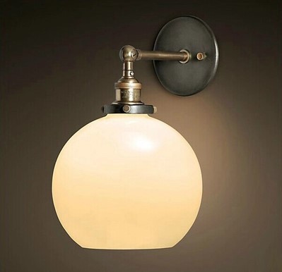 american country style loft vintage industrial lighting retro wall lamp fixtures 60w ,edison wall sconce