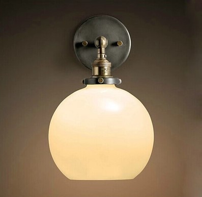 american country style loft vintage industrial lighting retro wall lamp fixtures 60w ,edison wall sconce