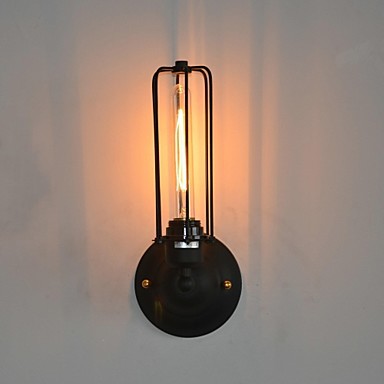 american style loft edison retro vintage industrial wall lamp lights with 1 light, wall sconces