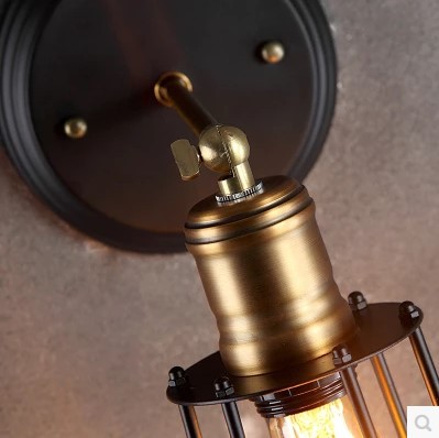 retro loft style edison industrial vintage wall light antique lamp, edison wall sconce lampara de pared