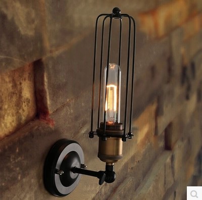 style loft retro vintage wall light for home edison wall sconce,industrial wall lamp arandelas lampara pared