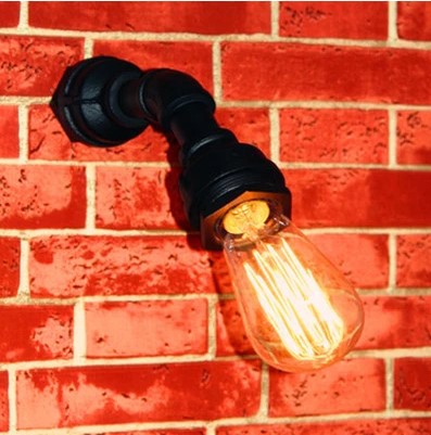 vintage industrial wall lamp lights for home in retro loft style edison wall sconce fixtures water pipe lamp