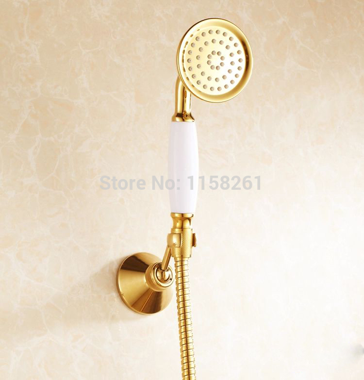 antique copper shower set fashion quality copper shower bathroom sanitary ware shower set hj-6758