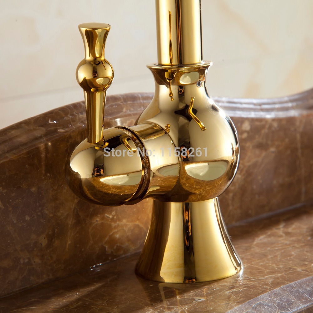 golden faucets bathroom kitchen basin sink mixer tap noble gorgeous al-7303k