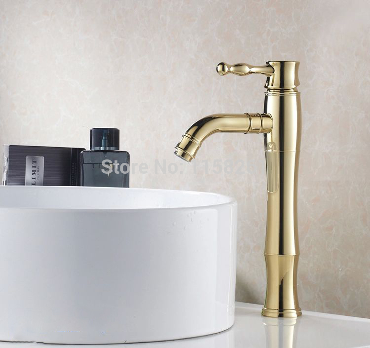 modern gold faucet,gold bathroom faucets,gold finish basin faucets,gold color bathroom sink faucet hj-9015k