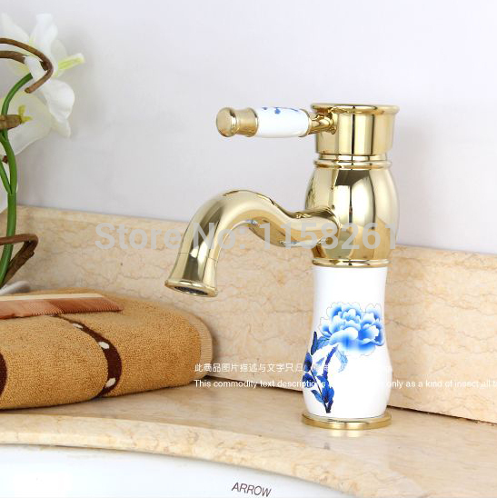 new fashion brass bathroom basin faucet single handle with ceramic body and handle/ mixer torneira banheiro q-14