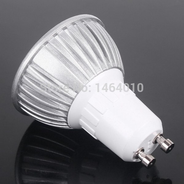 100pcs high power cree led lamp dimmable gu10 9w 110-240v led spot light spotlight led bulb downlight lighting
