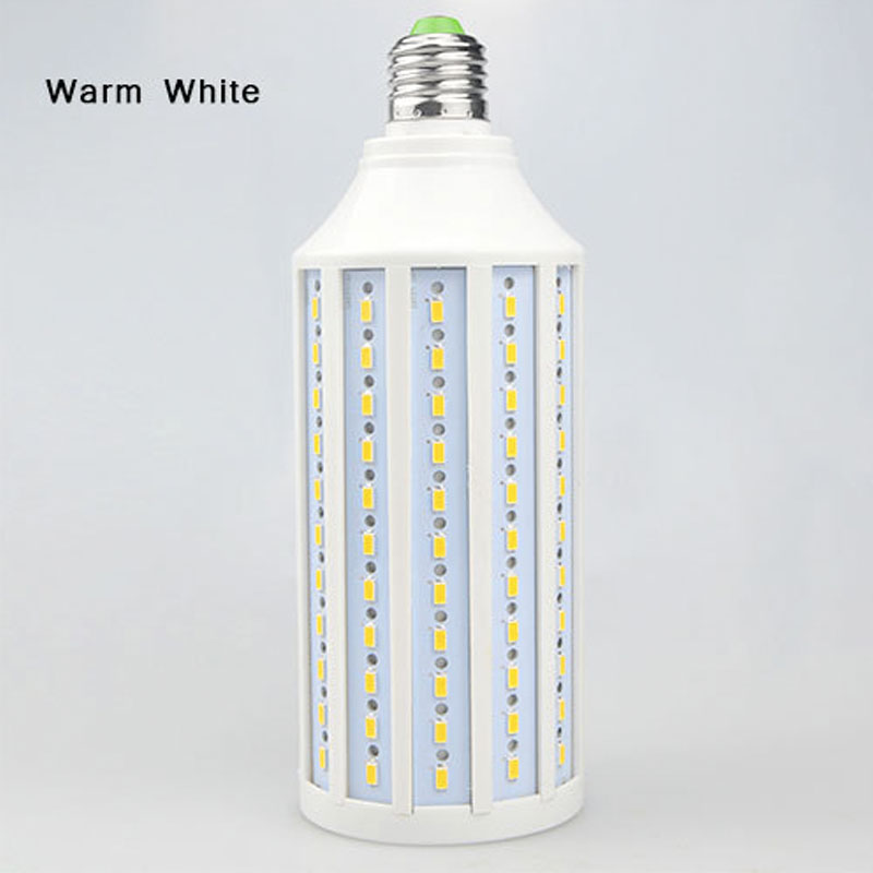 10pcs/lot high power 50w 165led 5730 5630 smd led bulbs light corn lamp e27 e26 e14 b22 led lights warm/cool white ac110v/220v