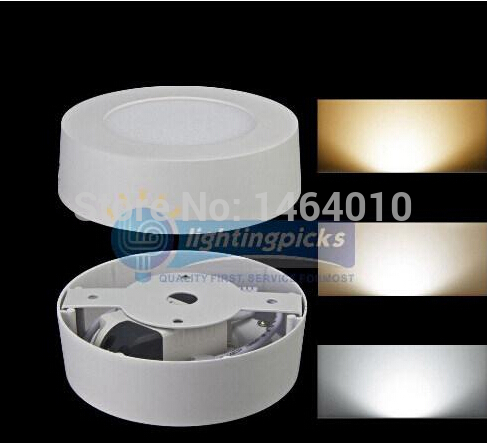 1pcs 9w 15w 21w round / square led panel light surface mounted led downlight lighting led ceiling down lights ac 110-240v