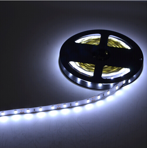 5m led strip 5630 smd 60led/m flexible dc 12v waterproof + 12v 5a 60w transformer more bright than 5050 smd 5 colors